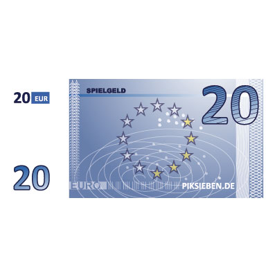 20 Euro (Blau)