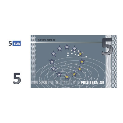 5 Euro (Grau/-Blau)