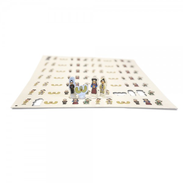 Stanztableau für Spielfiguren DIN A3 (297x410 mm)