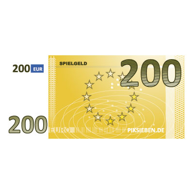 200 Euro (Gelb)